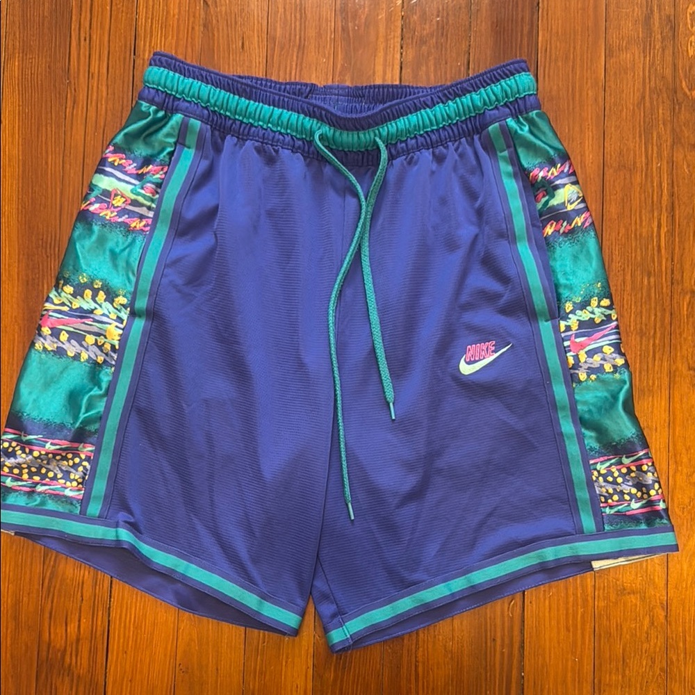 Nike DNA Stories Shorts Basketball Dri Fit Purple Size Medium
